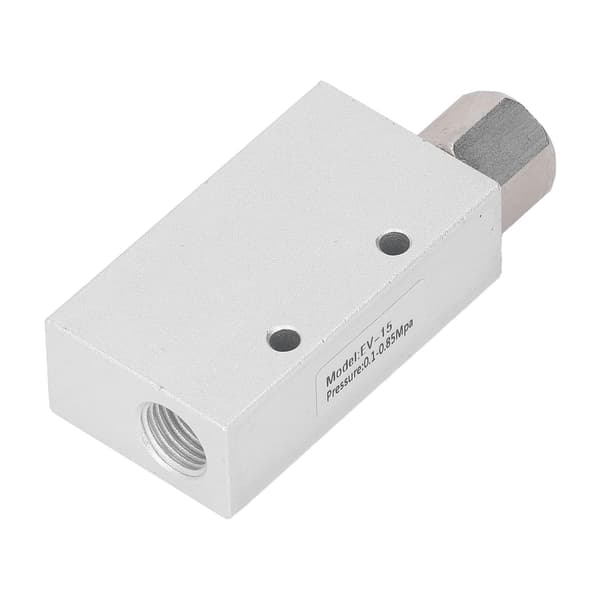 Vakuumgenerator Pneumatisk Eksosluft Ejektor Kobling Aluminiumlegering Stor Strømningsventil EV‑15