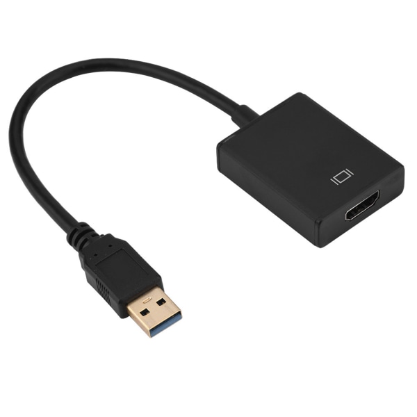 USB 3.0 til Vedio Ekstern Adapter Converter Overførselskabel til PC / Laptop / HDTV