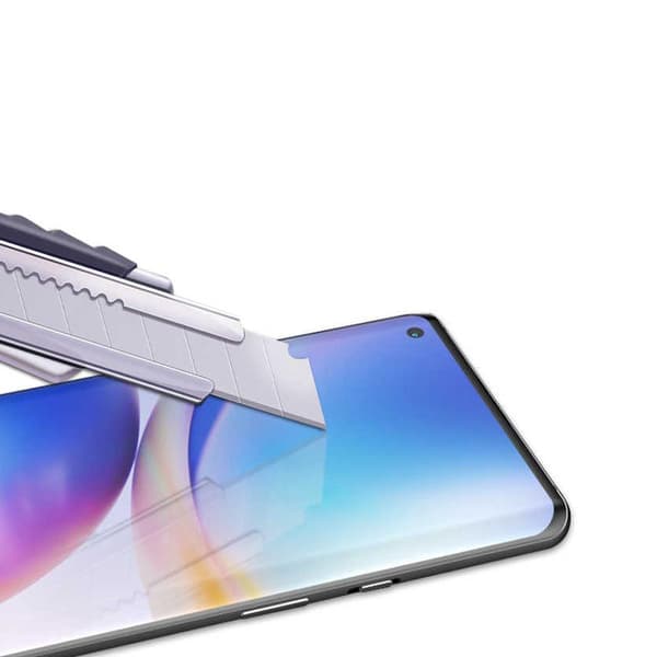 Näytönsuoja OnePlus 9 - UV-karkaistu lasi 60
