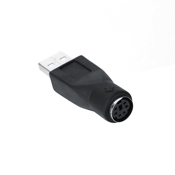 USB -hane till PS/2 MD6-adapterkontakt för tangentbordsmuskonverterare PC-datorer