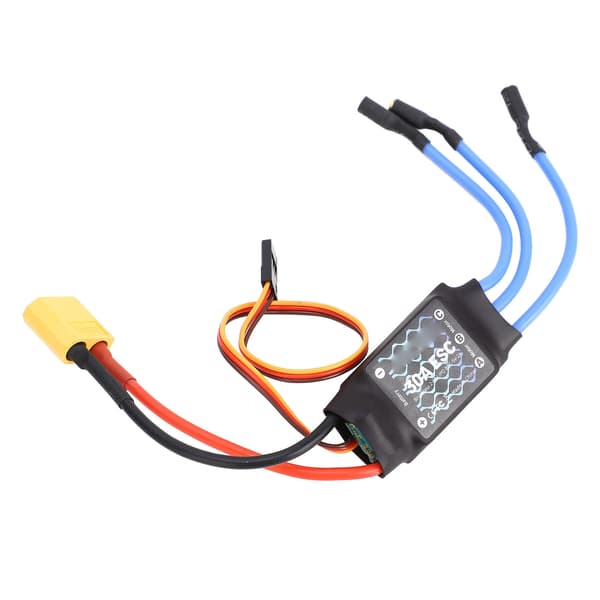 30A RC børsteløs ESC reparationsdele med XT60 stik lang ledning til RC fastvingefly små quadcopterfly