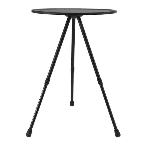 Rund Foldbar Campingbord To-Niveau Justering Aluminium Legering Bærbar Mini Foldbar Bord til Strand Picnic