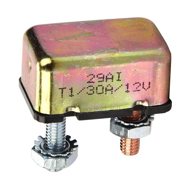 Auto Marine 12/24V Universal Automatisk Sikring Nulstil Strømafbryder med Metal Cover (30A)