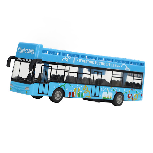 Bussimalli Leikkiauto Metalli Vetoauto Korkea Simulaatio Kaupunkibussi Leikkimalli Lapsille