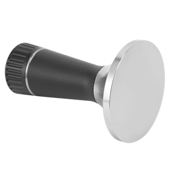 Kaffe Tamper Omrörare Set Rostfritt Stål 2 i 1 58,3 mm Kaffe Tamper Distributionsnål för Kök Svart