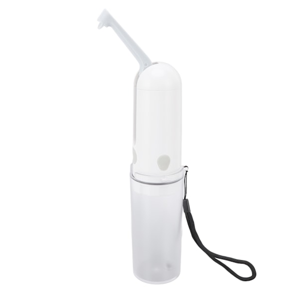 Bærbar bidet 230ml USB oppladbar effektiv vannsparing enkel betjening bærbar bidet spray for toalett reise gjennomsiktig flaske