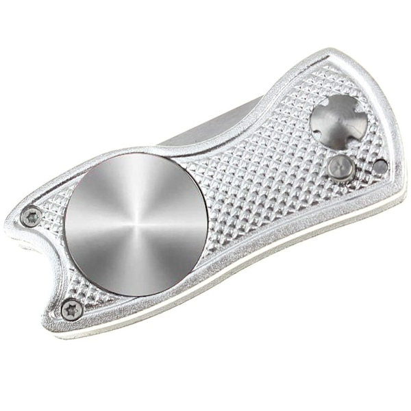Bärbar Golf Divot Tool Golf Green Reparation Pitch Fork Ball Marker Träningsverktyg