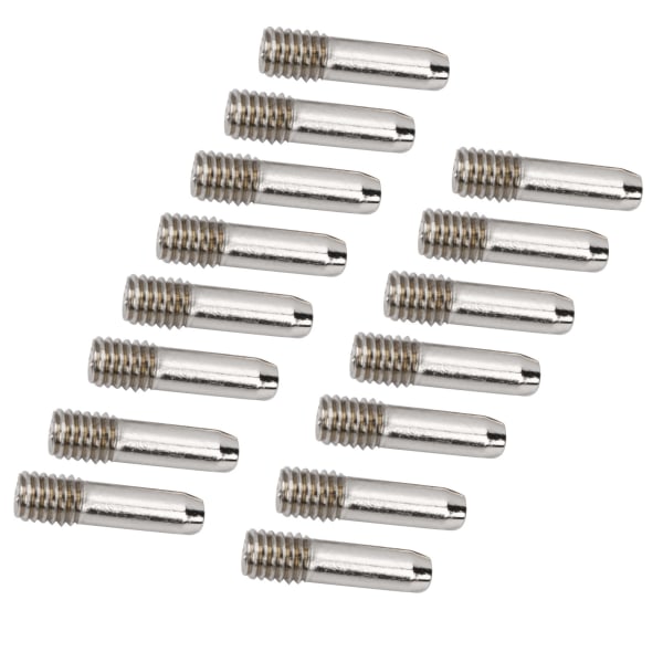 15 stk. M3 sekskantskrue rustfrit stål hovedløse skruer Fastener RC bilmodel tilbehør10,3 mm