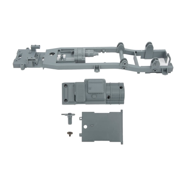 Alkuperäinen RC-auton muovinen alustakehys WPL D12 -simulaatio RC-auton DIY-osien lisävarusteille