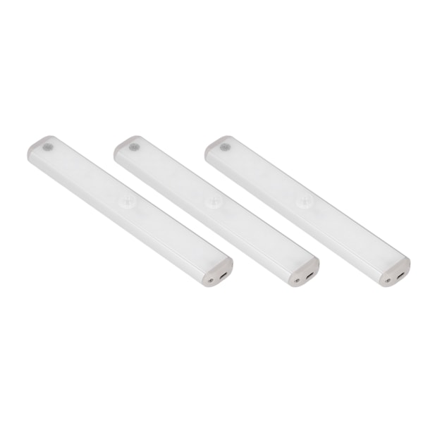 LED-kaapin valo langaton infrapuna-induktio kosketusohjaus USB-lataus takaisin magneetti portaaton himmennys kaapin valot 3 kpl