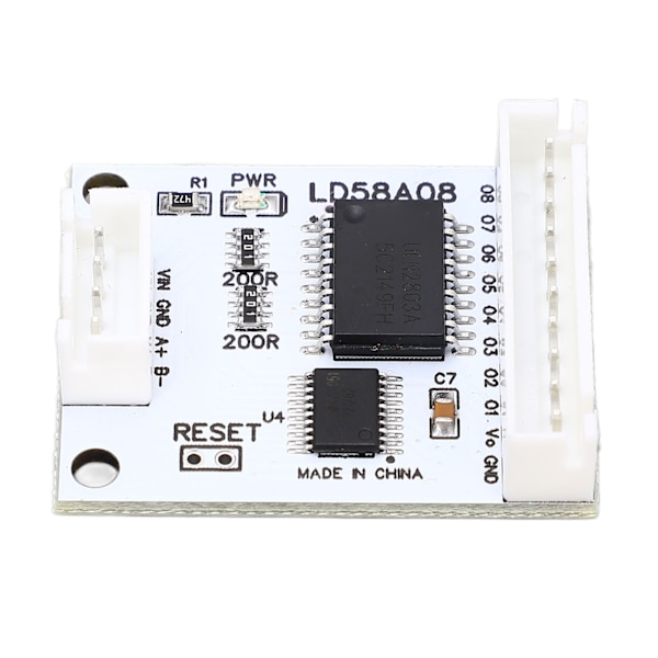 8-kanals RS485 til PWM-udgangstransistordrivermodul Multifunktionel DO-kontrolkort med ben