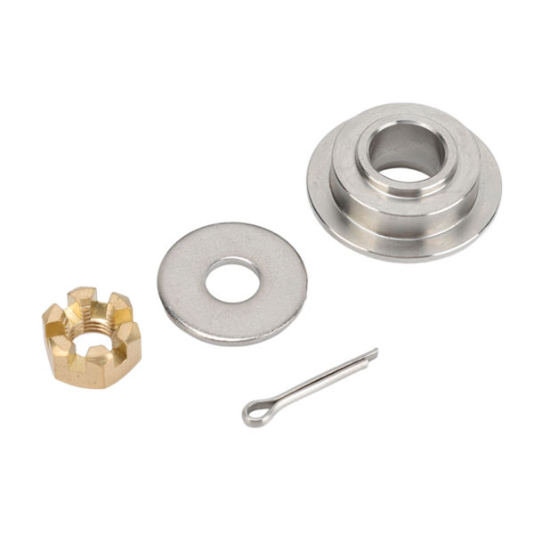 Metall Marine Propellermutter Kit Aluminiumlegering och Metall Propeller Installationshårdvara Kit för 15‑20 Hästkrafter Motor