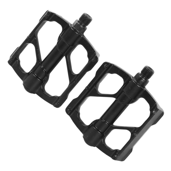 Sykkelpedaler for terrengsykkel, 3 kulelager, bred plattform i aluminiumslegering, sklisikre sykkelpedaler for landeveissykkel