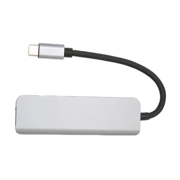 Udvidelsesdock Multifunktionel Mini Aluminiumlegering 4 I 1 Multi Splitter Dockingstation til Bærbare Computere
