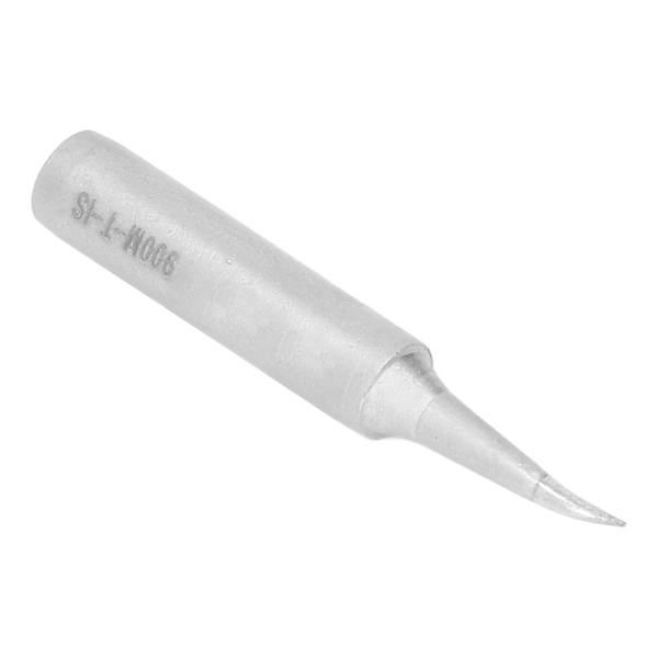 Loddejern med konstant temperatur, mat spids, sikker, hurtig opvarmning, anti-oxidation loddejern bit med opbevaringsboks, albue
