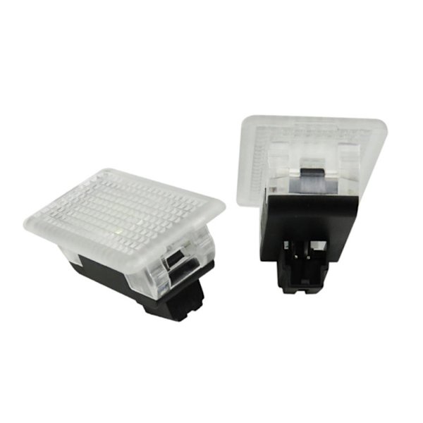 2 st Ultra Ljusa Interiör LED Lampor Kit Tillbehör Kompatibla för Tesla Model 3 S X Rosa Ljus