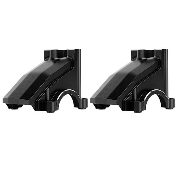 2 kpl RC-auton vaihteiston kotelon korvaus TRAXXAS 1/5 RC-autolle Alumiiniseos Etu Taka Universaali Differentiaalikansi Musta