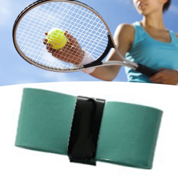 5 st tennisracket grepptejp Polyuretan Nonwoven tygband Badmintontillbehör för styret fiskespö Blå