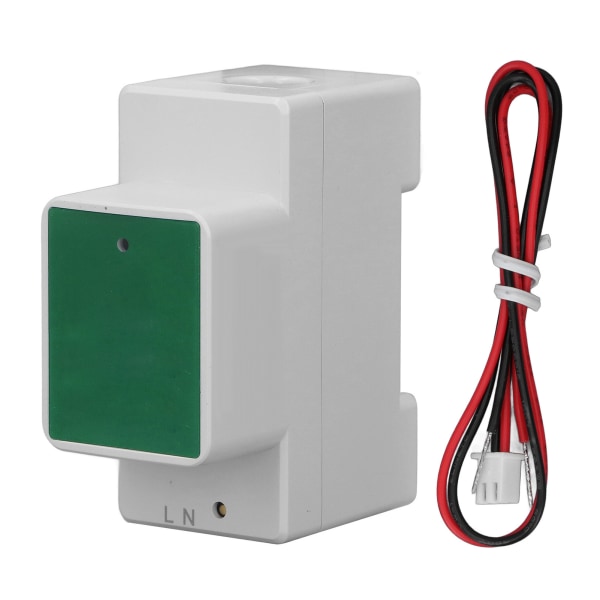Smart energimonitor Voltmeter Bluetooth fjärrkontroll enfas skena modul WiFi spänningsmätare 110V 220V