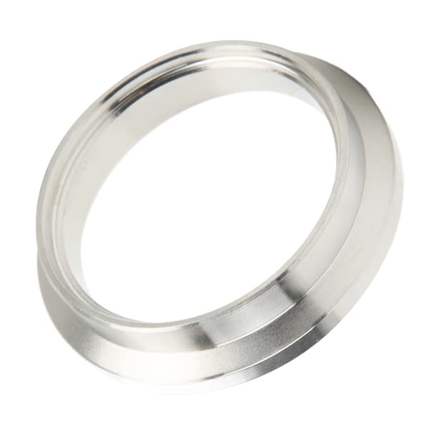 44mm Eksosventiluttak Flens Rustfritt Stål Sølv Sirkulær Erstatning For Tial MV‑R Uttaksside