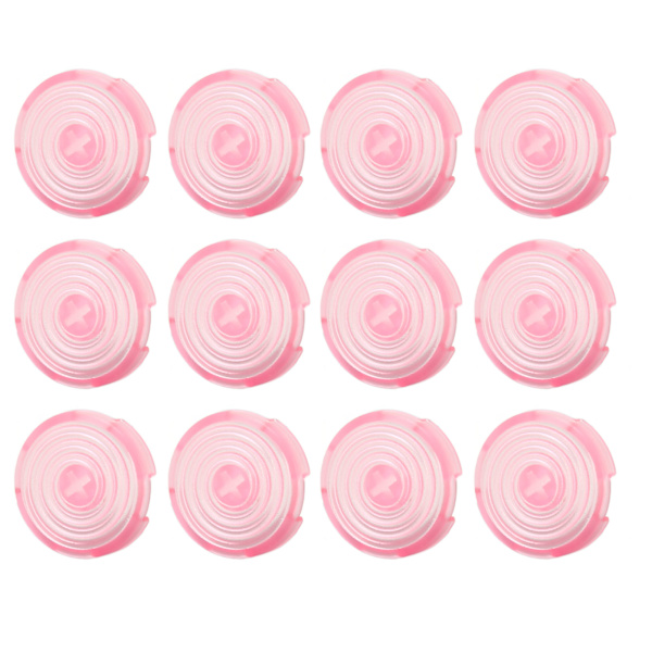12 stk arkadeknappdeksel Bytt ut mekanisk trykknappdeksel for Kailh for Cherry for TTC for Akko for Glorious Switches Rosa