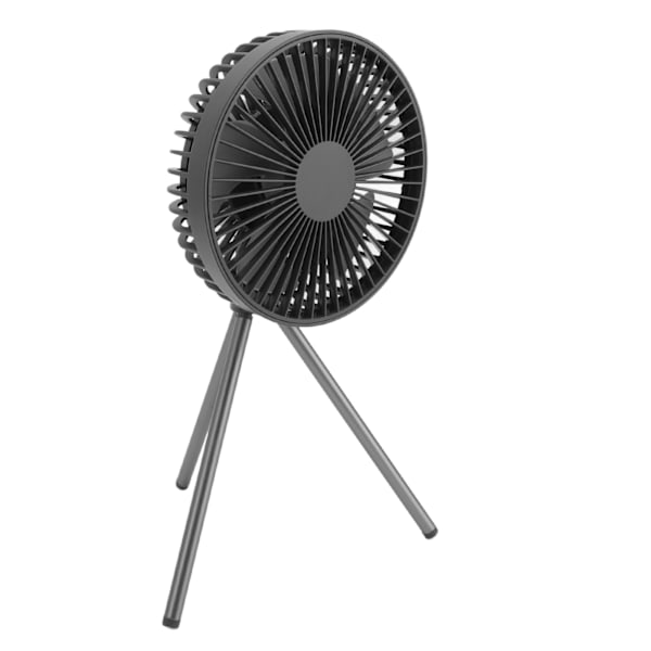 Baby Stroller Fan Timing Function Rechargeable Portable Fan with Flexible Tripod for Outdoor Travel Gray