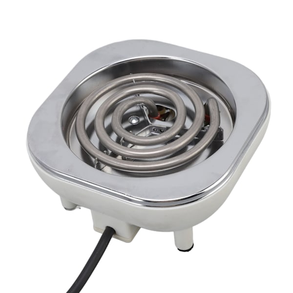 Bärbar elektrisk spis 500W Enkel drift Säker Bred applikation Bärbar elektrisk brännare EU-kontakt 220 till 240V
