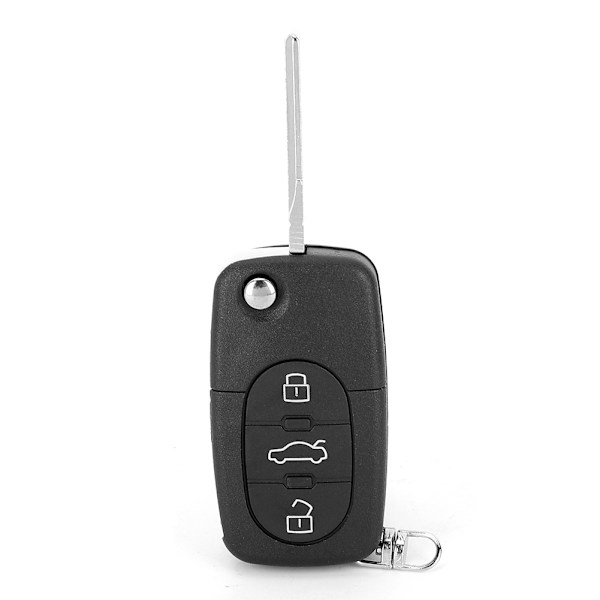 Bil Vikbar Nyckel Fob Skyddsfodral 3 Knappar ABS-skydd Biltillbehör Passar för S60