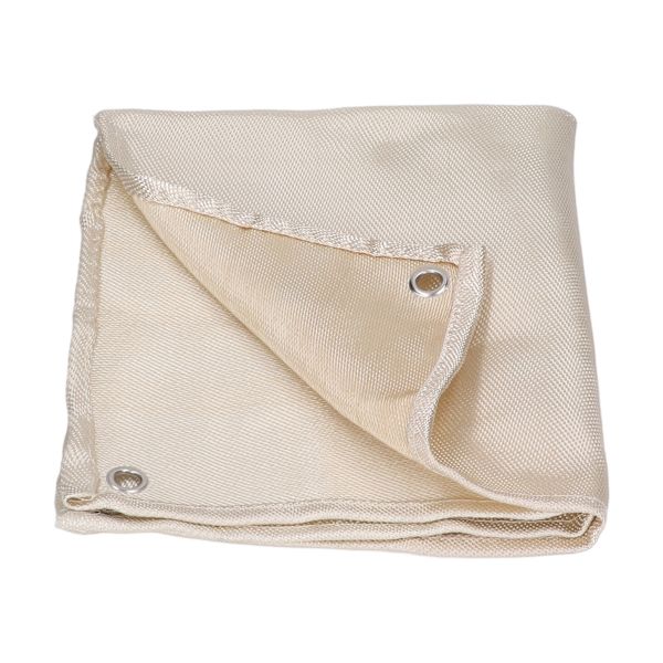 Brandfilt i glasfiber, brandsäkert 550℃ brandsläckningsfilt, 50x50cm