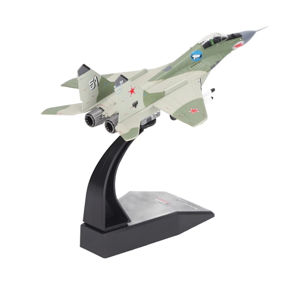 1:100 Metal Fighter Fly Model Legering Simuleret Perfekte Detaljer Stabil Base True Scale Diecast Fighter Fly