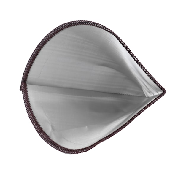 Genanvendelig kaffefilter i rustfrit stål, foldbar kaffefilterkegle, filterpose, 2-4 kopper