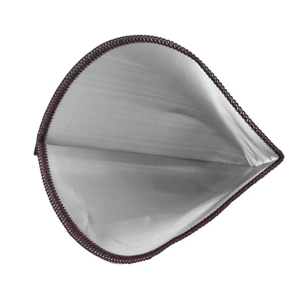 Kaffefilter i rustfritt stål, gjenbrukbart sammenleggbart kaffetraktfilter, silpose 2-4 kopper