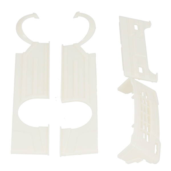 RC-auton korin matala koristeellinen peiteventti, muokatut osat WPL D12:lle (Beige)