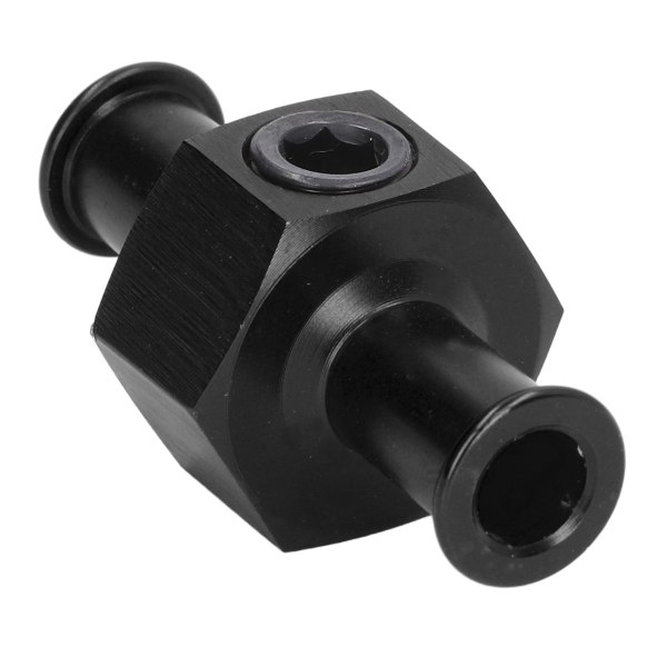 Brændstoftryksmåler Adapter T Form 3/8in Slangeport 1/8in NPT Fitting Universal Autodele Sort