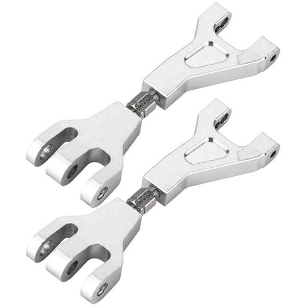 RC aluminiumlegering främre övre svängarm Passar för REDCAT 1/10 XTE fjärrkontroll bilmodell Silver