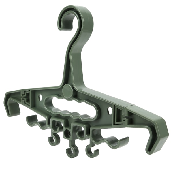 Industriell plasthängare Heavy Duty Multipurpose Gear Hanger Avtagbar Utomhus Hunting Green