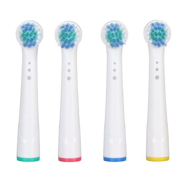 4ST Elektrisk tandborste ersättningshuvud mjuka borst för Oral B Braun D10 D16 DB4510 DB4010