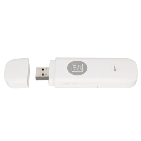 4G LTE USB WiFi -modeemi SIM-korttipaikalla, nopea, lukitsematon, kannettava 4G-reititin, matkakohde, maailmanlaajuinen, valkoinen
