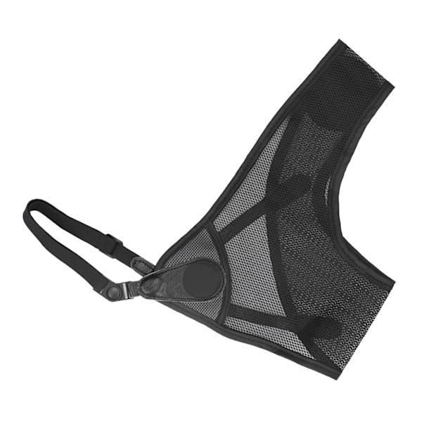 Bue-Brystbeskytter Justerbar 3D Komposit Mesh PU Læder Åndbar Let Jagt Bue-Brystbeskytter L
