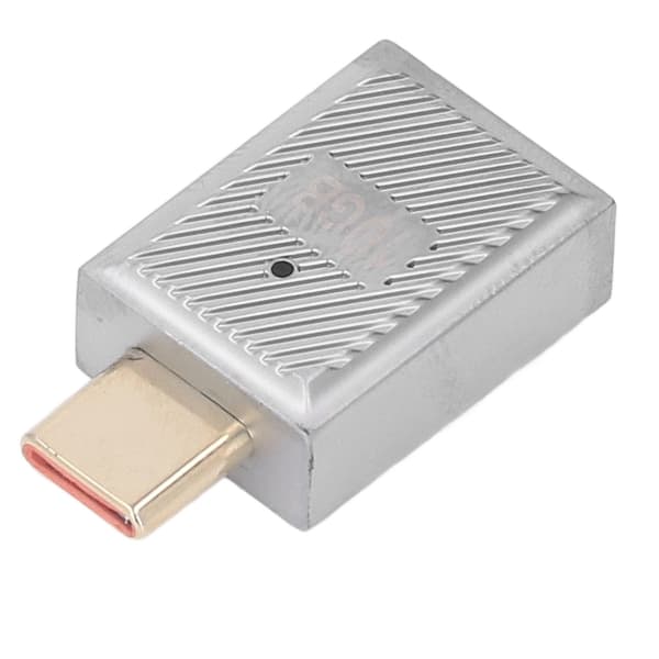 USB hun til USB C han adapter lige med lys 10 Gbps 120W Type C konverter til smartphone bærbare computere tablets