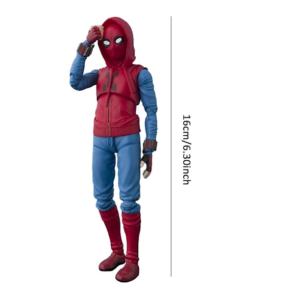 Spiderman actionfigur leksaker Spiderman homecoming event modelldocka födelsedagspresent till barn pojkar flickor