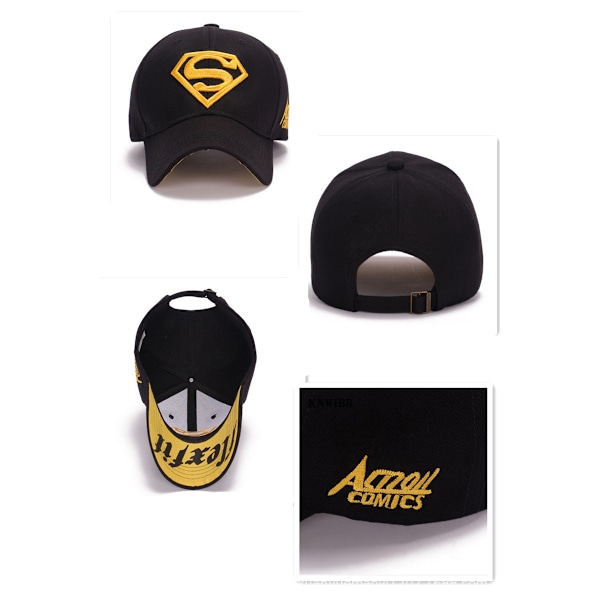 Superman Justerbar Baseballkasket Snapback Sport Trucker Visor