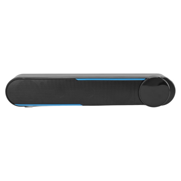 Kablet Soundbar Høyttaler Touch Control HiFi Surround Sound Unngå Magnetic USB 2.0 Kablet Desktop Soundbar med LED-lys