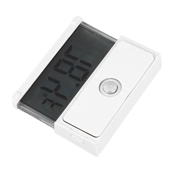 Solcellsdriven Digital Akvarietermometer med Transparent LCD-Skärm Hög Noggrannhet för Fisktank