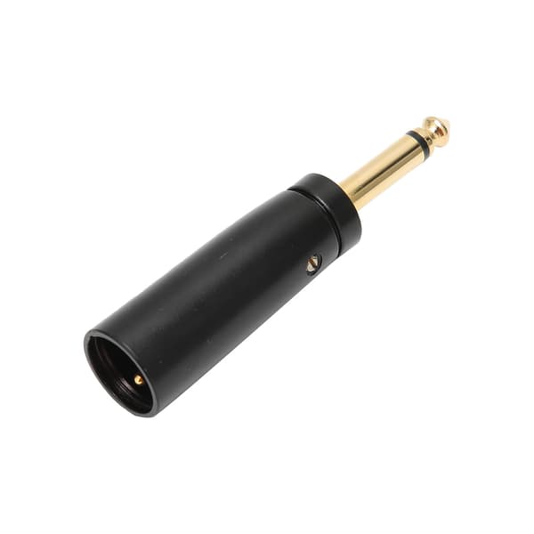 6,35 mm Mono Han til XLR Han Adapter Guitar Lydkabel Mikrofon Interface