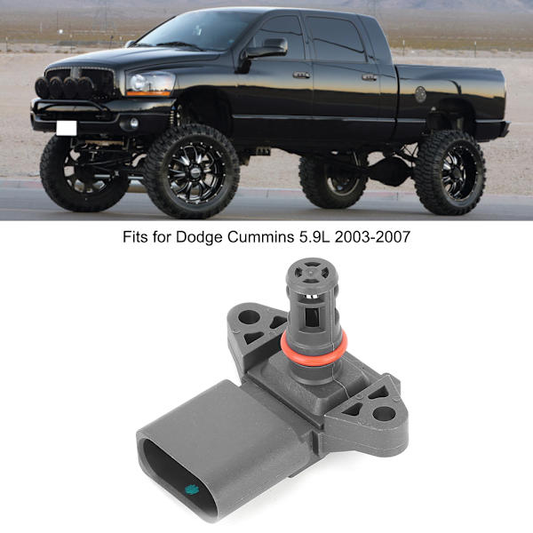 Bil Luftflödesmätare Sensor Bränslesystem Tillbehör 4984570 Passar Dodge Cummins 5.9L 2003-2007