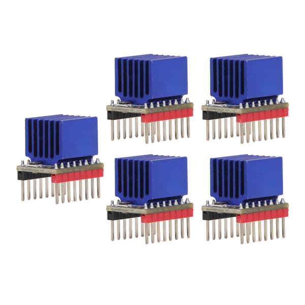 Ultra Stille Steppermotordriver - 5 Sett, 2.5A, UART, TMC2208