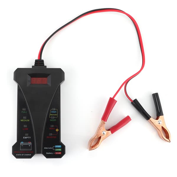 12V Digital Batteritester Oplader Analysator Spænding Generator Output Test LCD Display