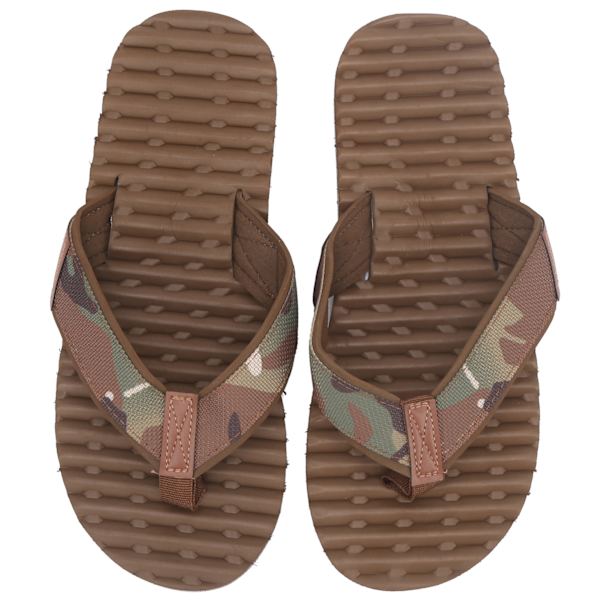 Sommer letvægts flipflops flerlags hjemmesko EVA udendørs jagttilbehør(41)