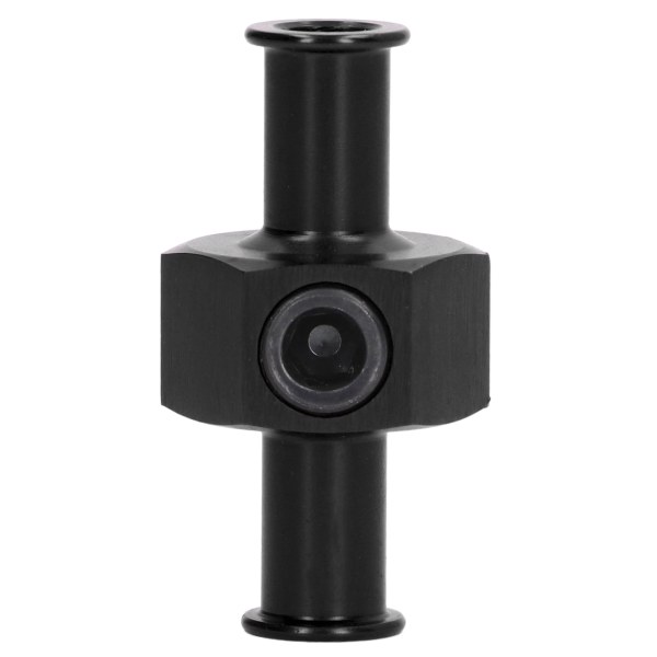 Brændstoftryksmåler Adapter T Form 3/8in Slangeport 1/8in NPT Fitting Universal Autodele Sort